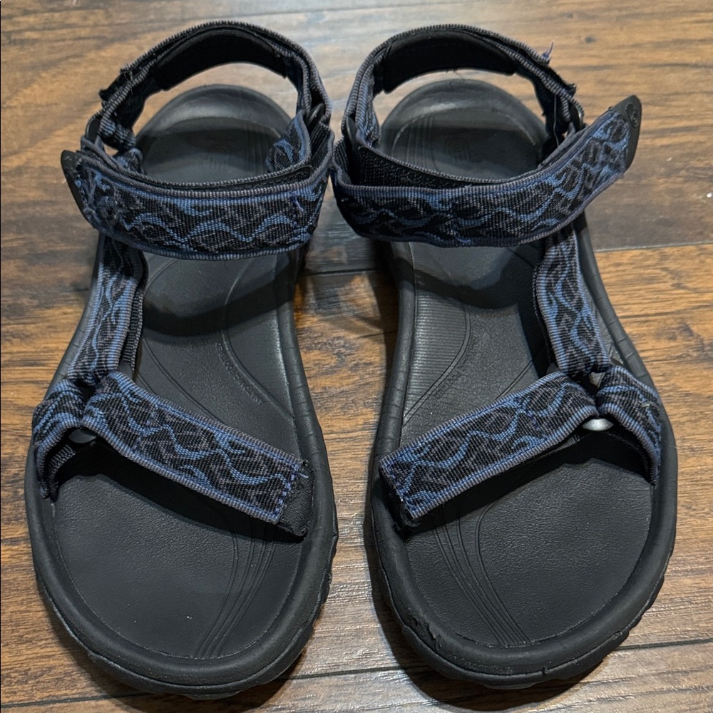 Teva Black and Blue Men's Sandals